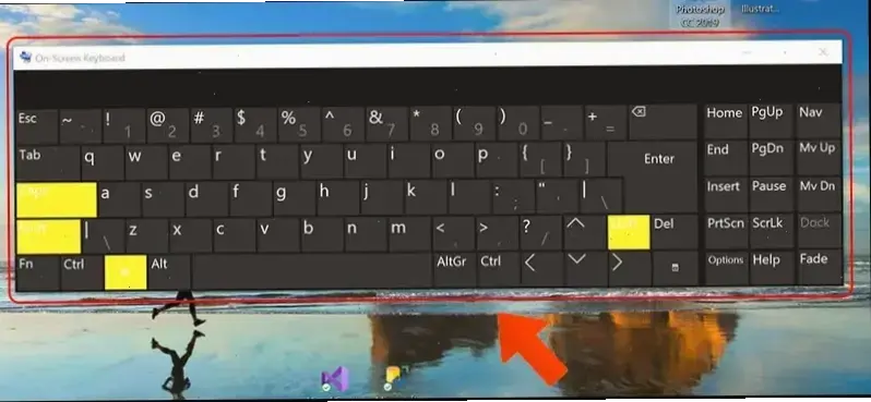 Hướng dẫn bật bàn phím ảo trên laptop nhanh chóng!