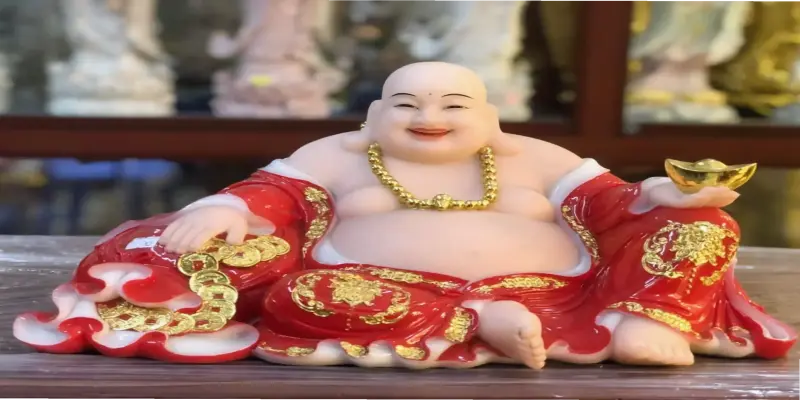 Khám Phá Những Ảnh Phật Di Lặc Cầm Vàng Đầy May Mắn