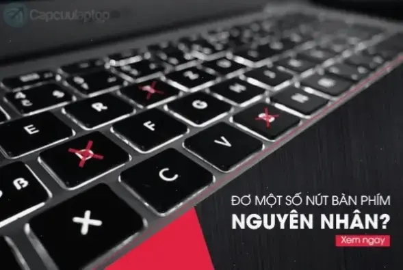 Tại sao phím laptop bị liệt? Khắc phục ngay!