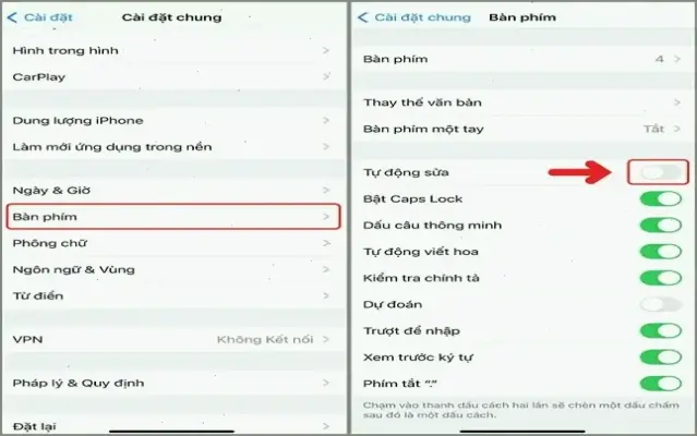 Tắt sửa lỗi chính tả iPhone: Làm ngay để bàn phím mượt mà!