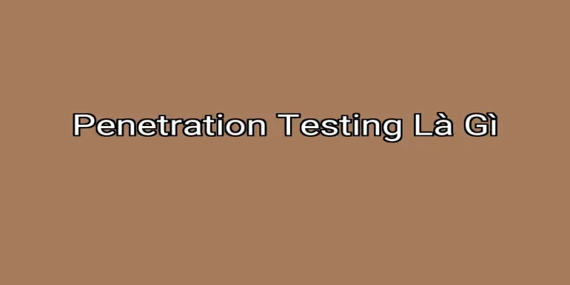 Penetration Testing Là Gì