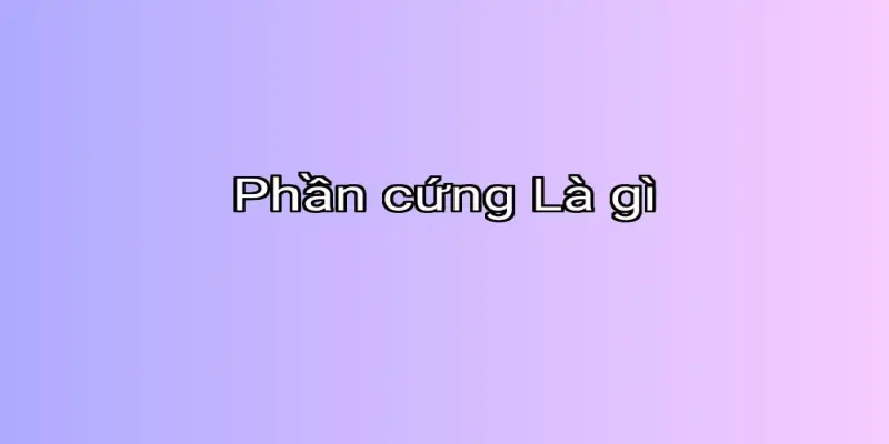 Phần cứng Là gì
