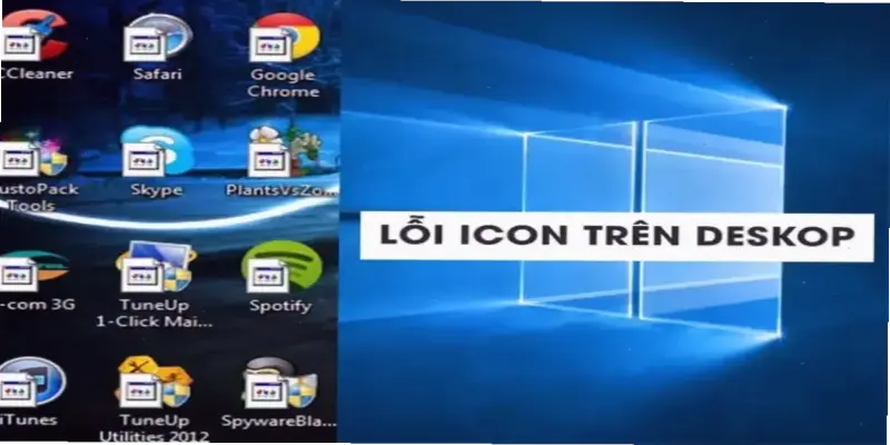 Khắc phục lỗi icon biến thành biểu tượng khác dễ dàng