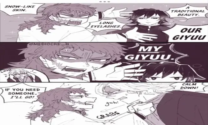 Sabito và Giyuu: Tình yêu chết chóc khiến fan phát cuồng