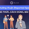 Câu tường thuật trong tiếng Anh: Công thức, cách dùng và bài tập chi tiết
