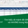 Mệnh đề GROUP BY trong SQL: Hướng dẫn chi tiết và ứng dụng