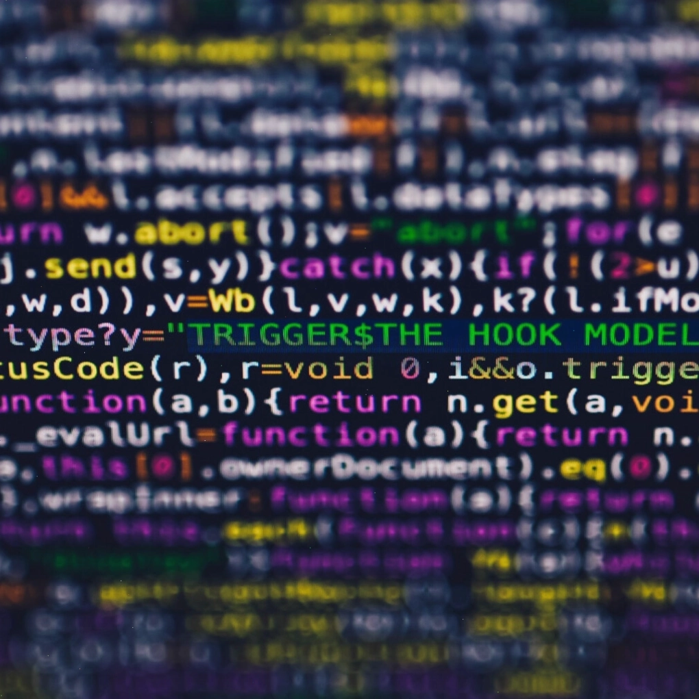 Abstract representation of artificial intelligence and machine learning