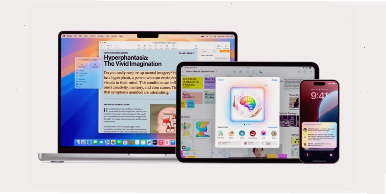 AI Intelligence trên MacBook Pro M4