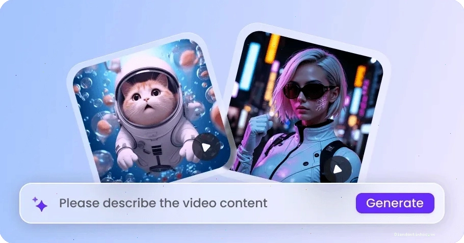 AI Video Generator: Chuyển đổi văn bản thành video chuyên nghiệp