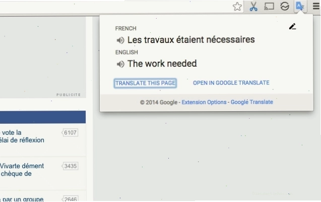 Ảnh chụp màn hình tính năng dịch giọng nói song ngữ của Google Dịch