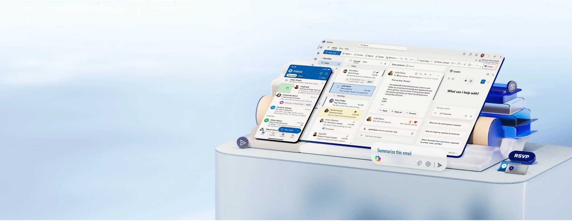 Ảnh chụp màn hình tính năng mới của Microsoft Outlook