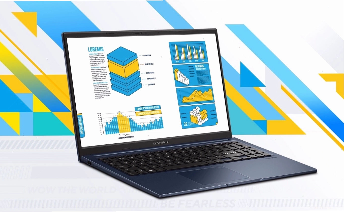 ASUS Vivobook 15 với vi xử lý Intel Core thế hệ 13 mạnh mẽ