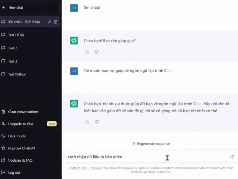 Bạn cần mô tả yêu cầu chi tiết khi sử dụng AI viết code