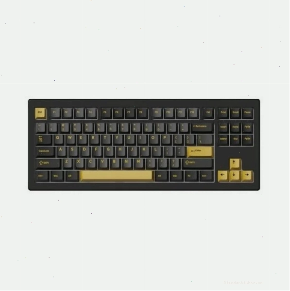 Bàn phím không dây AKKO 5087 V3 Black&Gold Akko Piano Pro