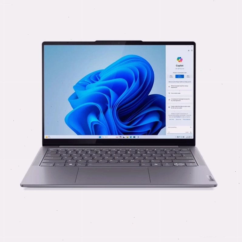Bàn phím thoải mái và màn hình cảm ứng trên Lenovo Yoga 7i