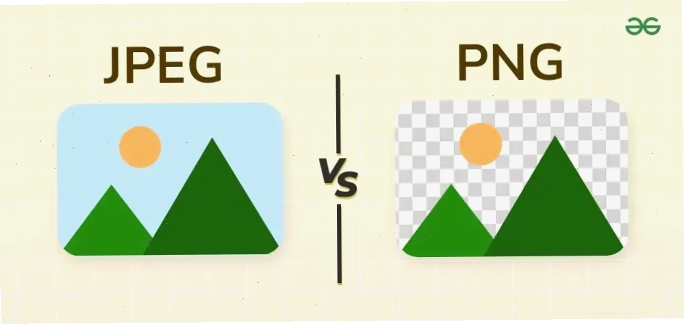 Bảng so sánh chi tiết giữa định dạng JPEG và PNG