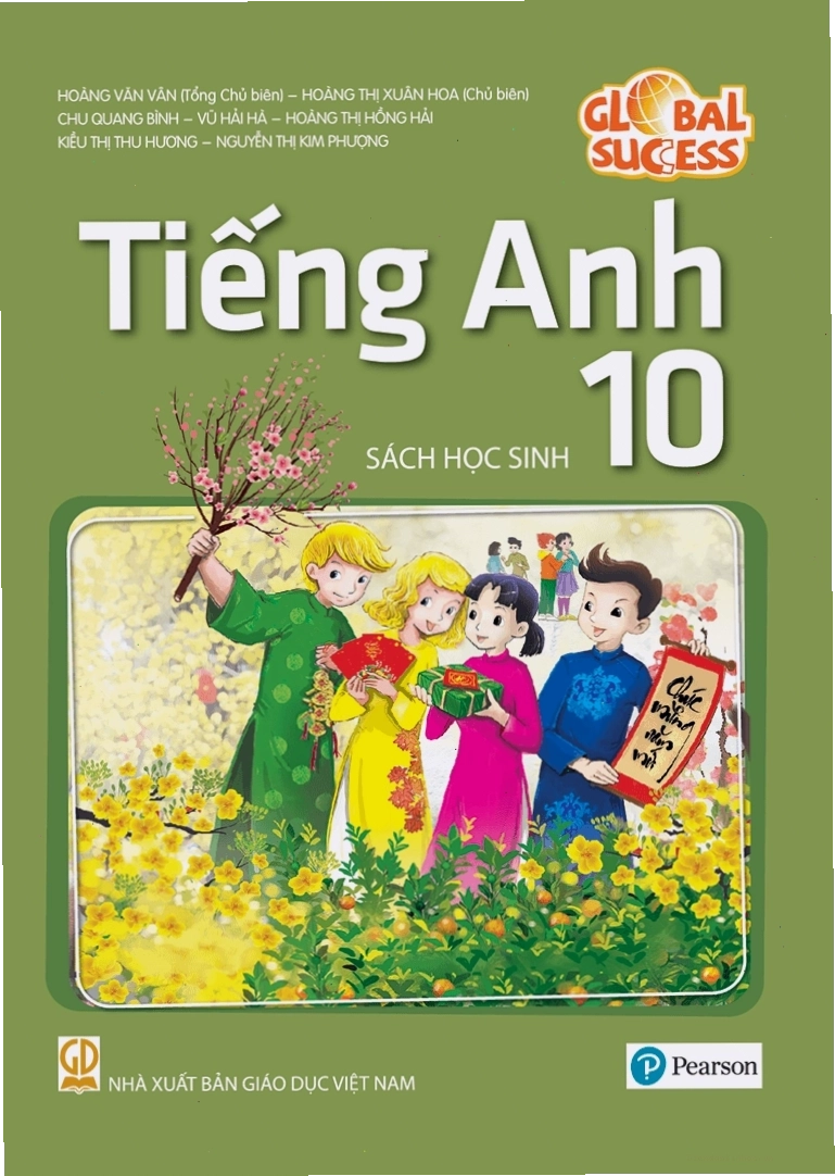 Bìa sách giáo khoa Tiếng Anh lớp 10 SHS