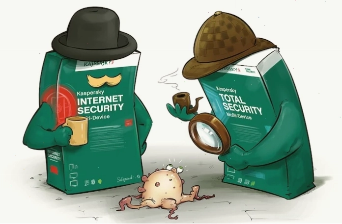 Biểu đồ so sánh tính năng bảo mật của Kaspersky Internet Security