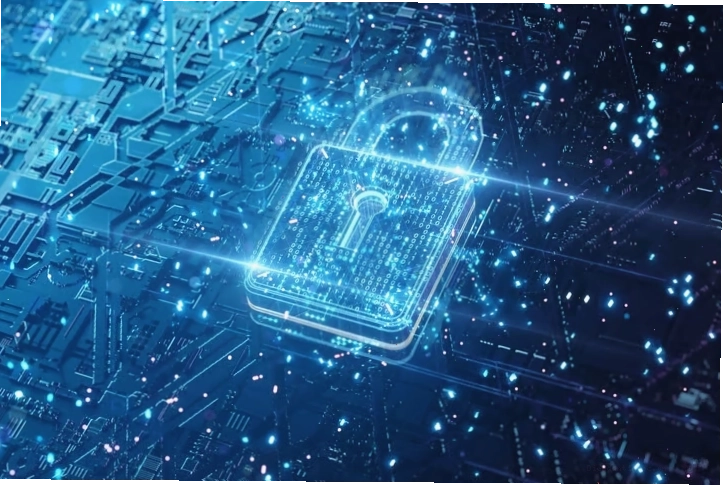 Biểu tượng Kali Linux với các bánh răng và dữ liệu nhị phân