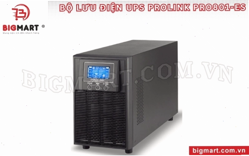 Bộ lưu điện UPS PROLINK PRO801-ES với thiết kế nhỏ gọn