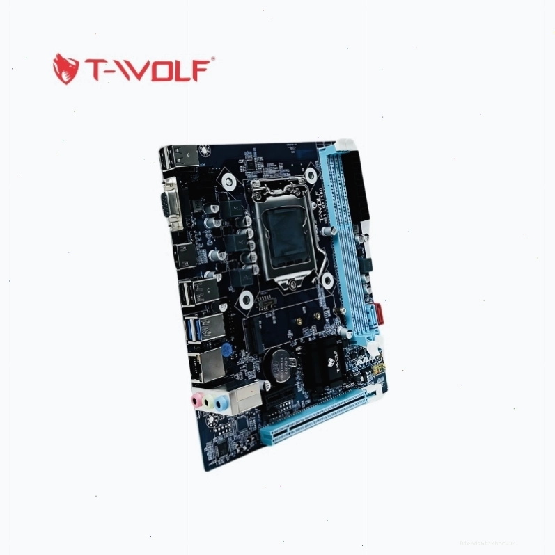 Bo mạch chủ T-WOLF H81 với thiết kế chắc chắn
