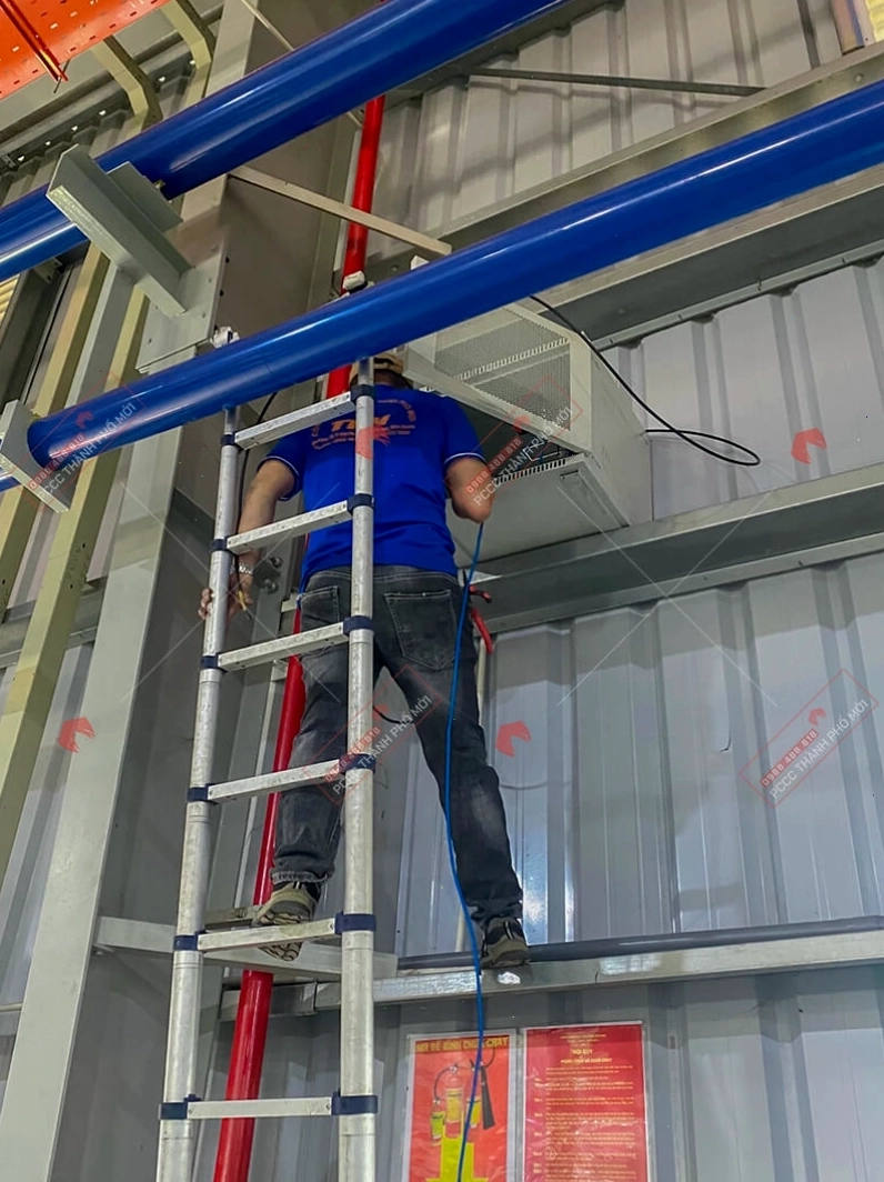 Bố trí thiết bị báo cháy cục bộ trong công trình