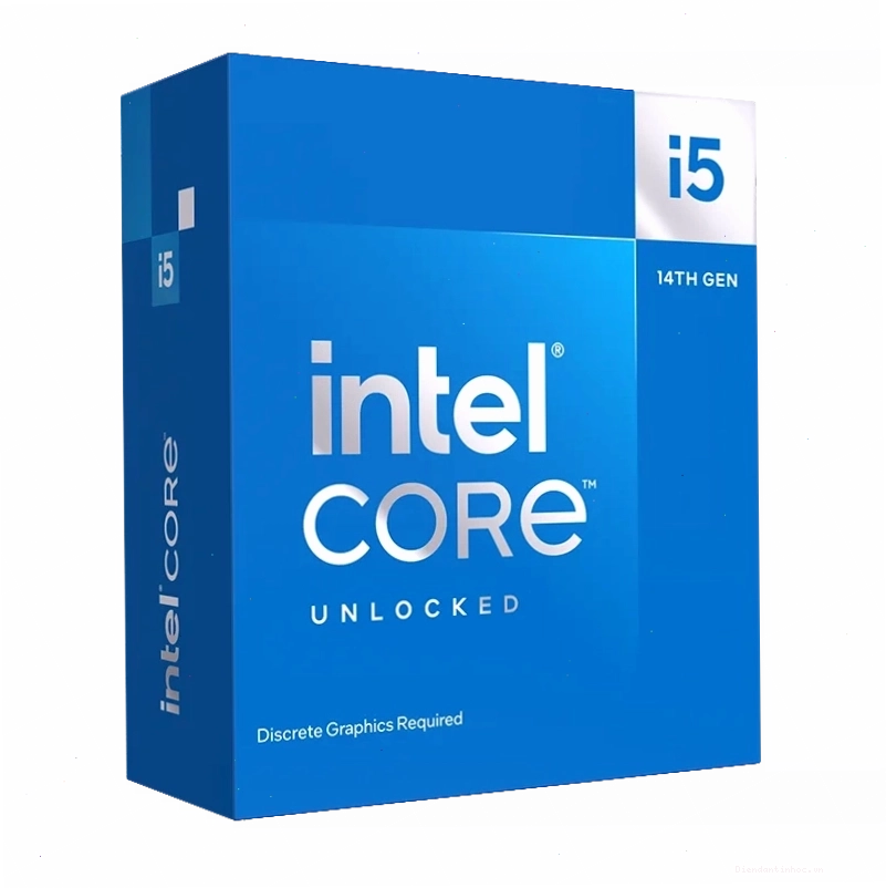 Bộ vi xử lý Intel Core i5 14600KF với 14 nhân 20 luồng