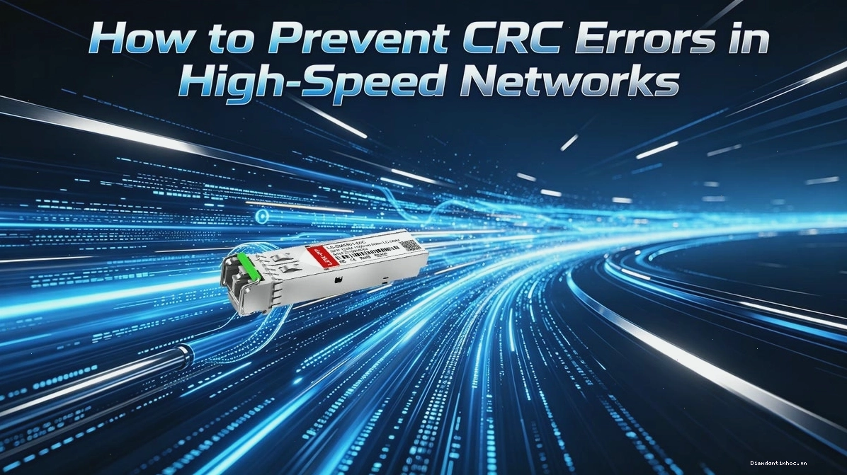 Các biện pháp phòng ngừa lỗi CRC trong mạng tốc độ cao