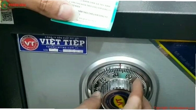 Các bước chi tiết để mở két sắt cơ 4 mã số