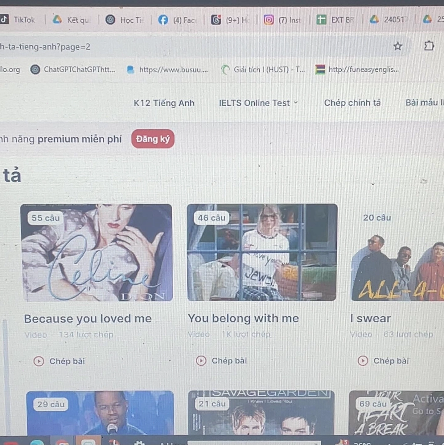 Các khóa học đa dạng tại DOL English