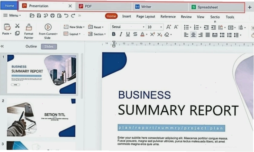 Các tính năng nổi bật trên WPS Office