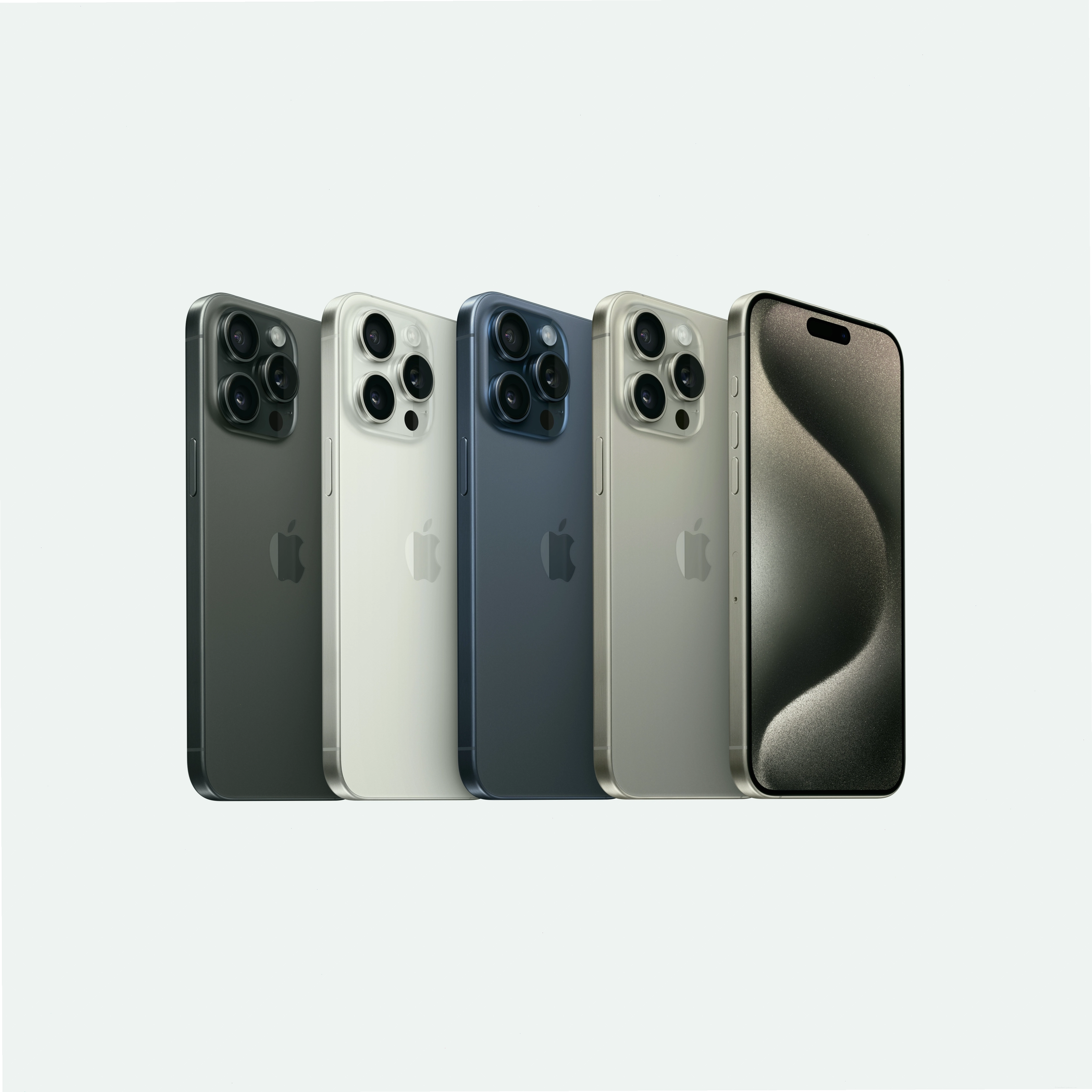 Các tùy chọn màu sắc titan của iPhone 15 Pro Max
