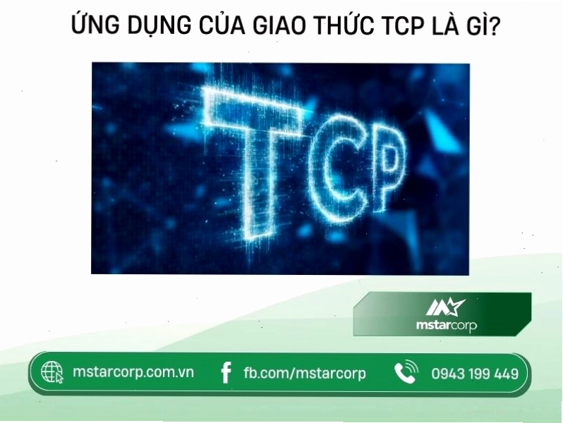 Các ứng dụng phổ biến sử dụng giao thức TCP
