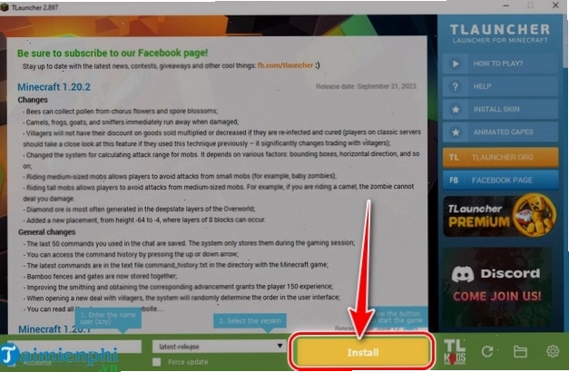Cách cài đặt TLauncher trên PC chi tiết
