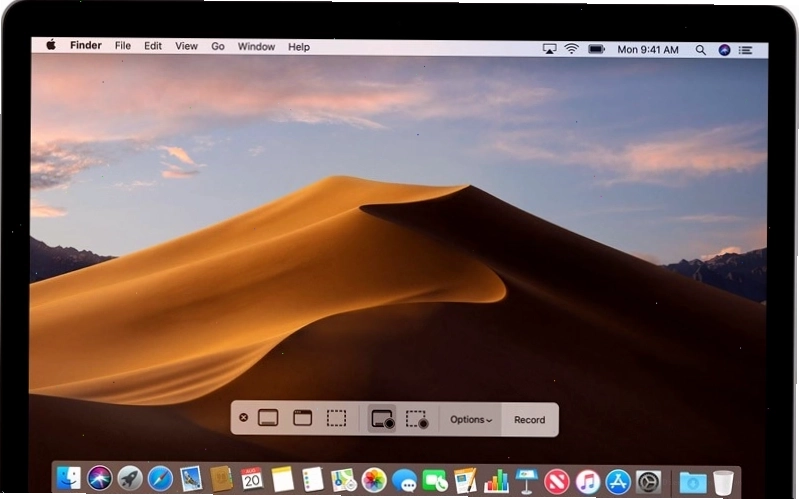 Cách quay màn hình máy tính Macbook không cần dùng phần mềm