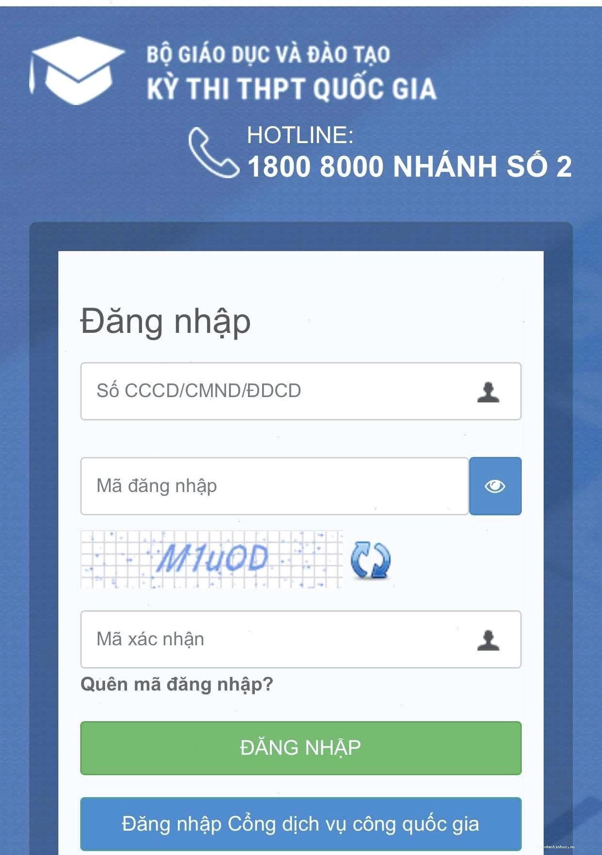 Cách tra cứu điểm thi tốt nghiệp THPT năm 2024
