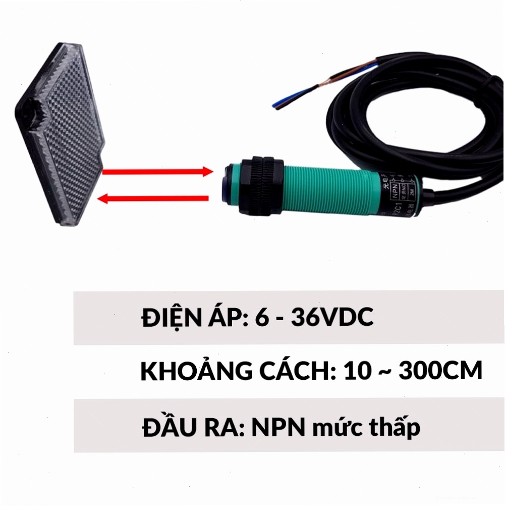 Cảm biến vật cản hồng ngoại trên xe tự chế
