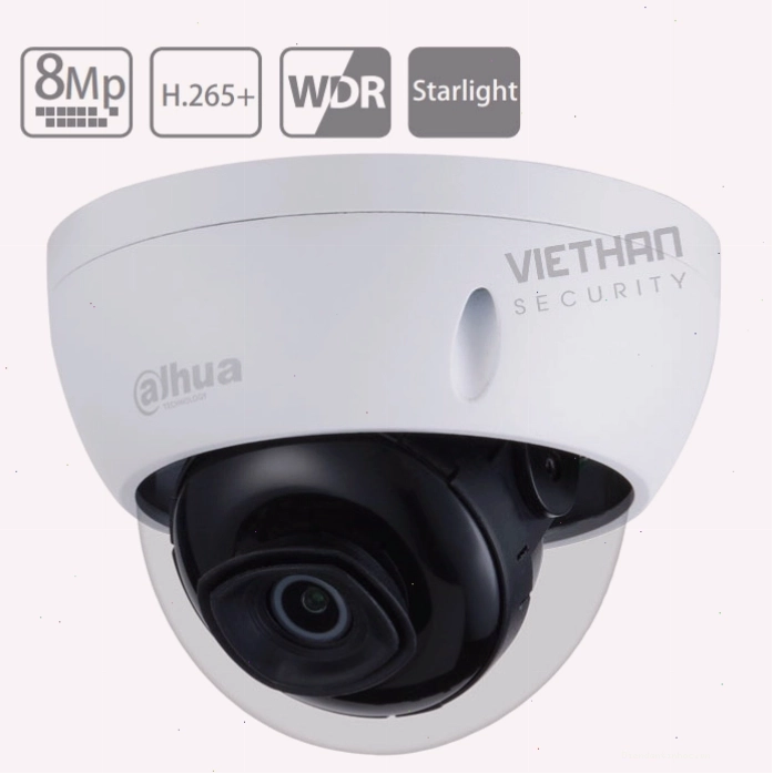Camera Dahua IPC-HDBW2831EP-S-S2 8.0 Megapixel IR 30m