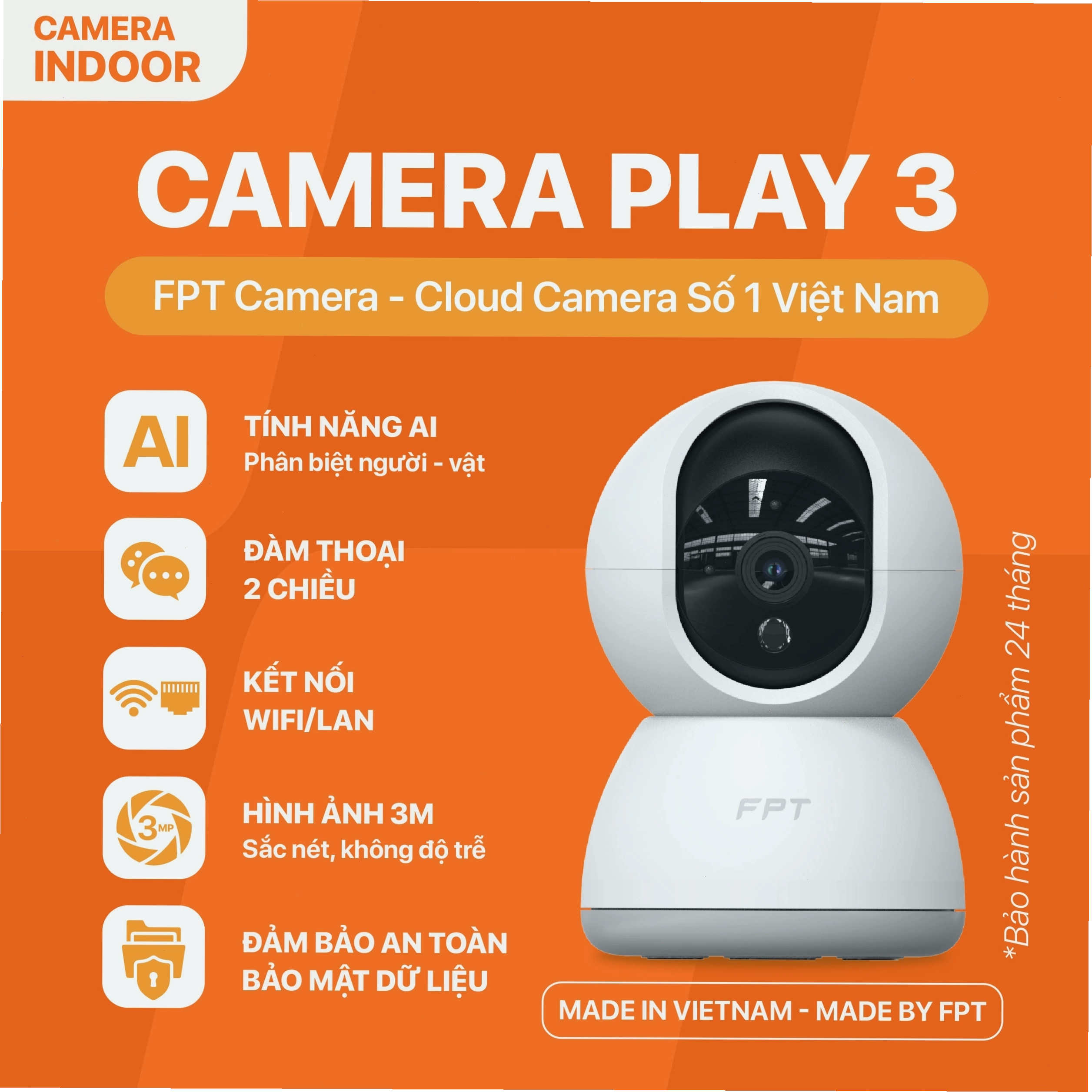 Camera FPT Camera Play 3 trong nhà