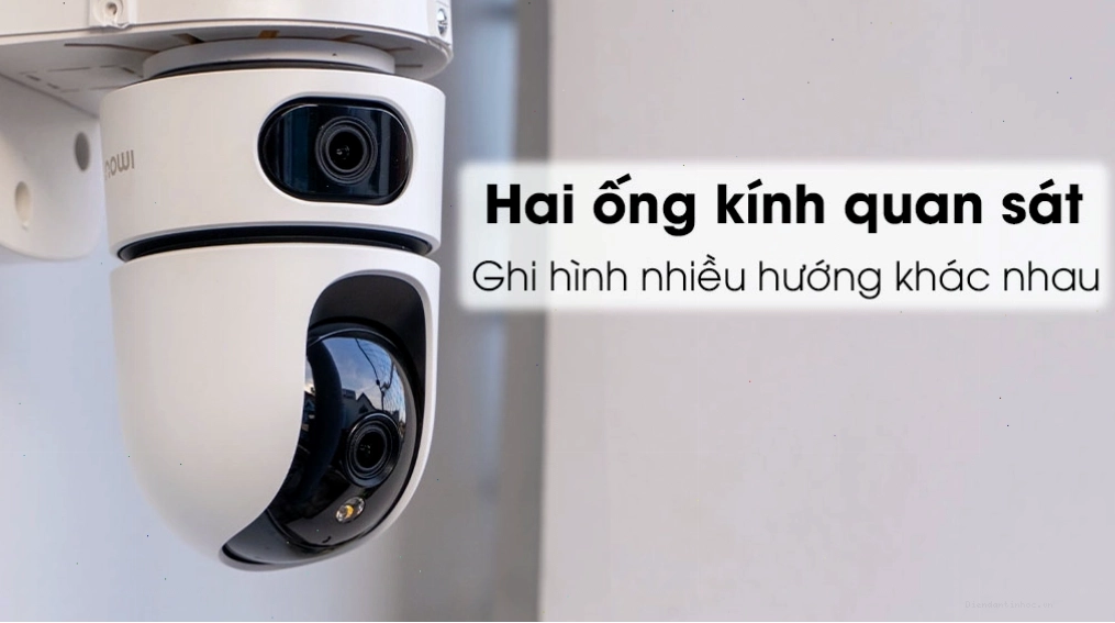 Camera Imou 2 mắt với khả năng nhìn đêm màu sắc ấn tượng