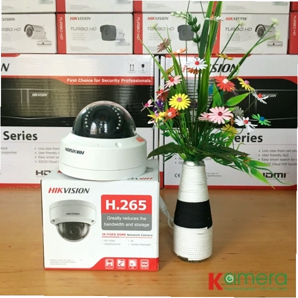 Camera IP Hikvision mẫu DS-2CD1121-I lắp đặt trong nhà
