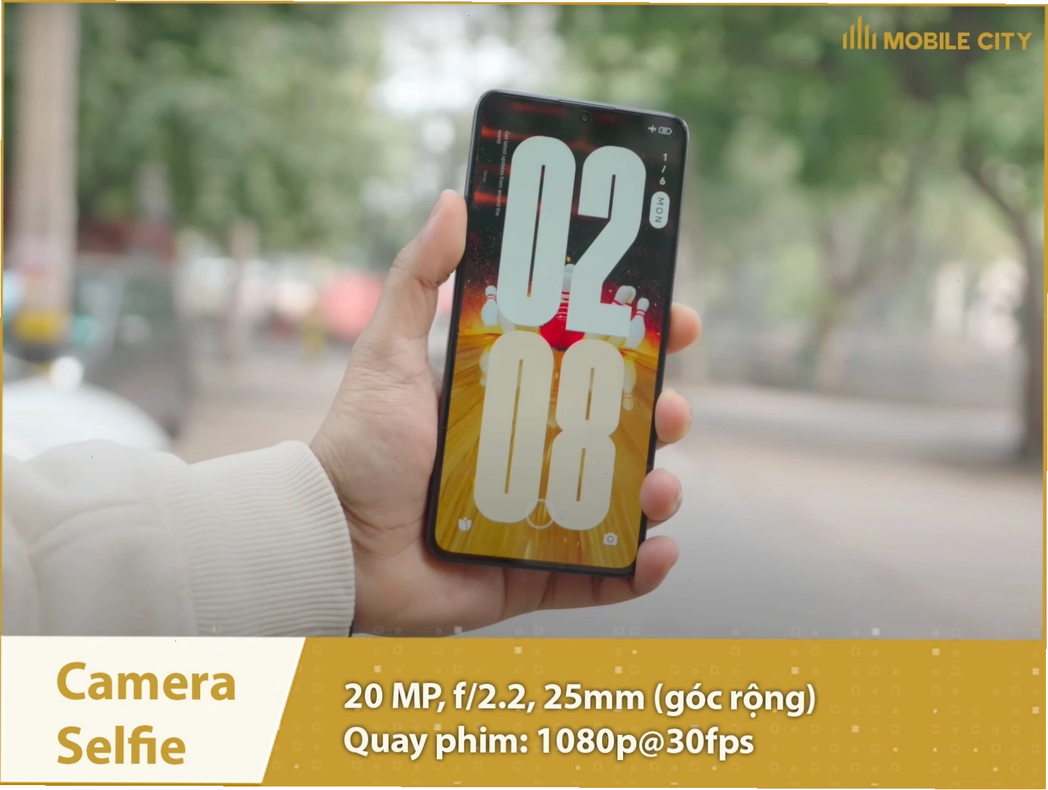 Camera selfie 20MP của POCO X7 Pro