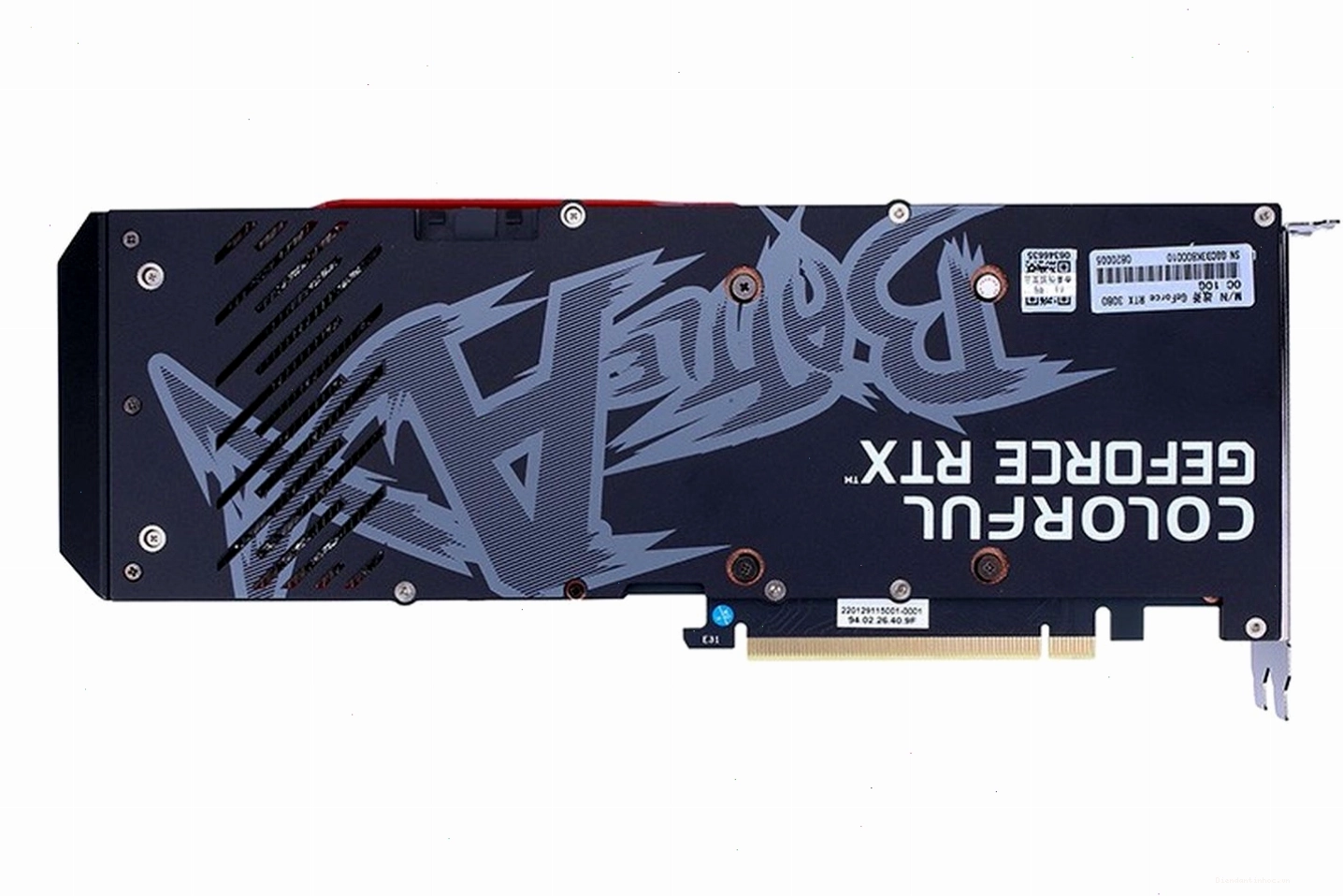 Cận cảnh card RTX 3080