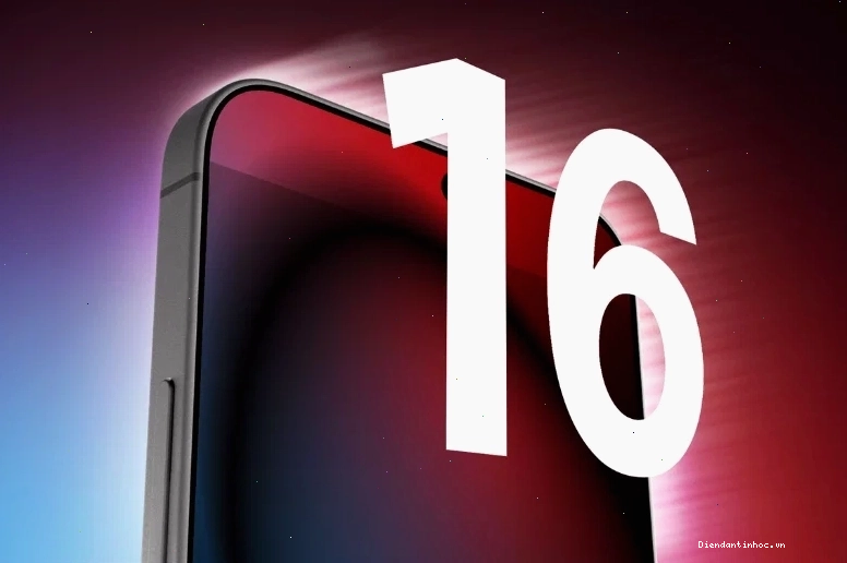 Cận cảnh màn hình iPhone 16 Pro Max