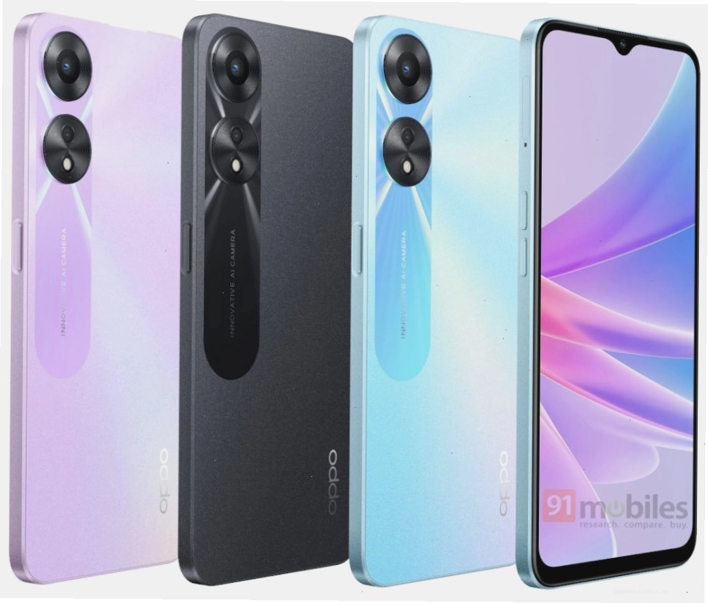 Cận cảnh thiết kế OPPO A58