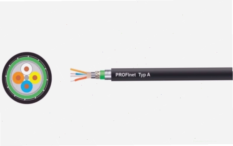 Cáp Ethernet HELUKAT® PROFInet A CAT.5e SF/UTP PE ARMOURED