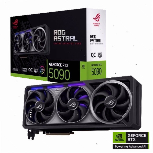 Card màn hình ASUS ROG Astral GeForce RTX 5090 32GB GDDR7 OC Edition (ROG-ASTRAL-RTX5090-O32G-GAMING)