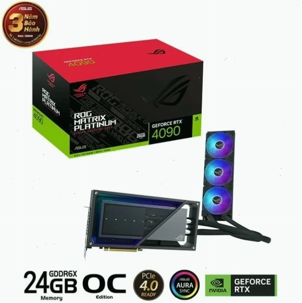Card màn hình ASUS ROG Matrix GeForce RTX 4090 Platinum 24GB GDDR6X