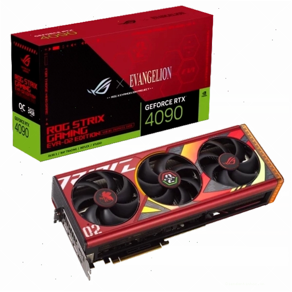 Card màn hình ASUS ROG Strix GeForce RTX 4090 24GB GDDR6X OC EVA-02 Edition