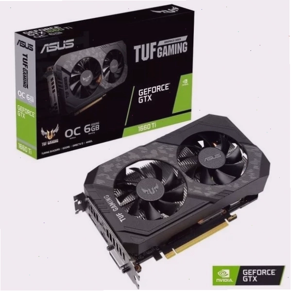 Card Màn Hình Asus Tuf Gaming GeForce GTX 1660 Ti EVO OC 6GB